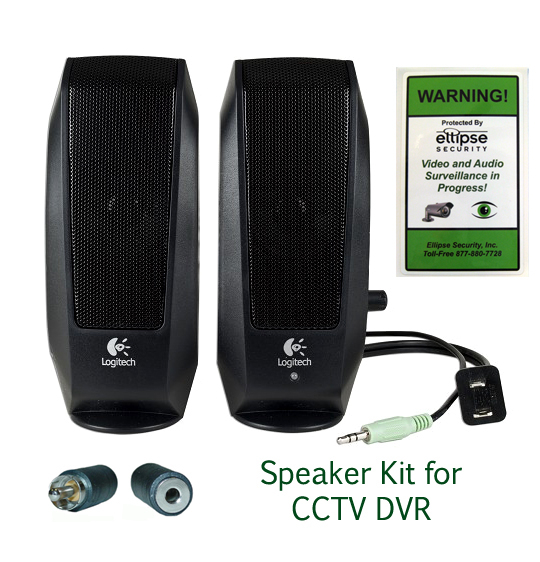 DVR-SPEAK1 Security DVR Speaker Kit 