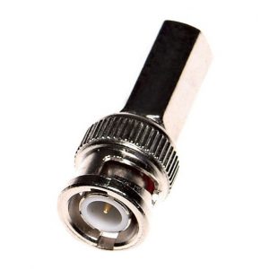 Create Idea – 10 Connettori BNC Femmina Twist-on Per Cavi Coassiali RG6 E RG59, Per Telecamere CCTV, In Metallo