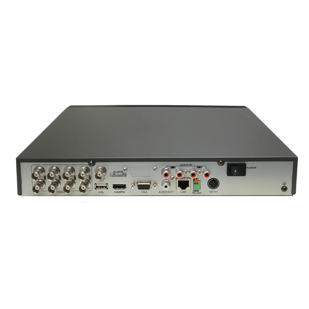 TVT QTH87-OEM 8CH+2IP 4K DVR – AHD/TVI/CVI – Includes 2TB Hard Disk