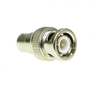 BNC Male to RCA Female adapter