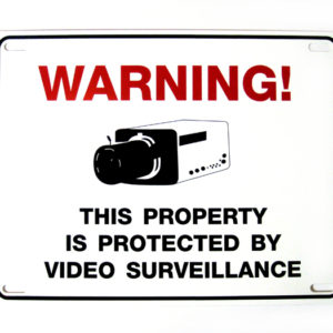 CCTV Warning Sign