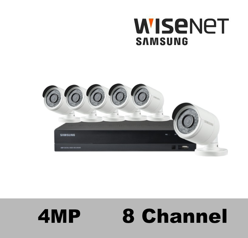 samsung wisenet 8 camera