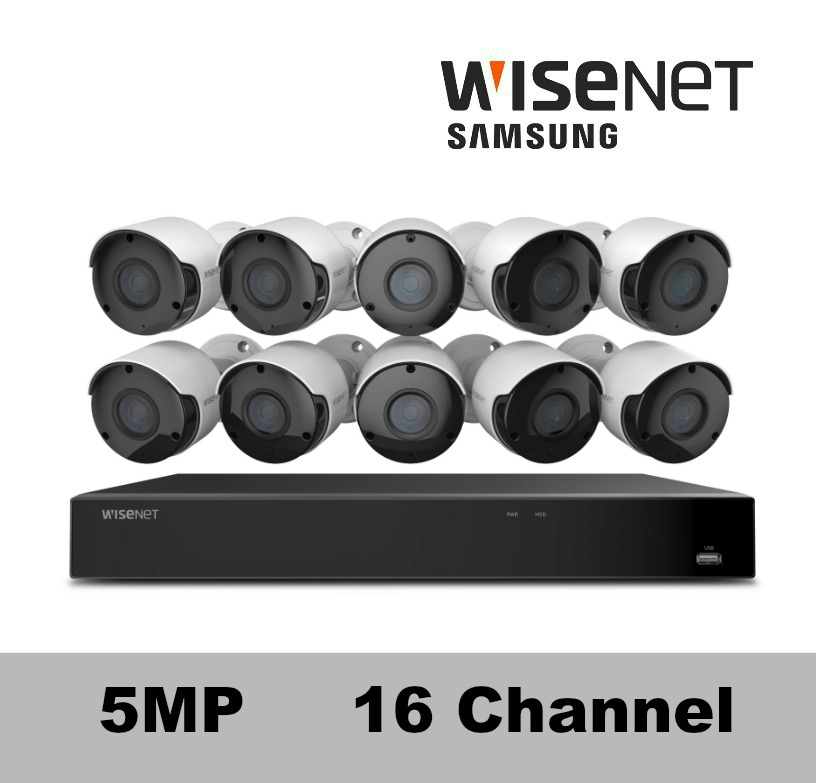SDH-C85105BF Wisenet 16 Channel 5MP HD 