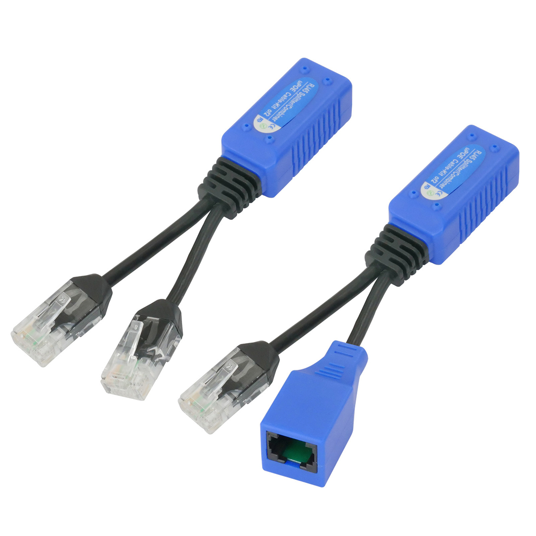 IP Camera Multiplexer  Run 2 Cameras 1 Cable Ethernet Splitter