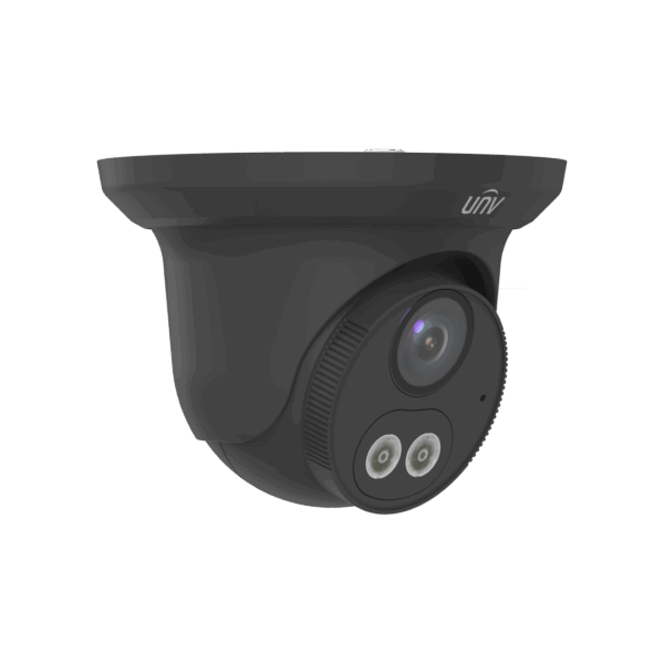 IPC3614LB-AF28K-DL-BK Uniview Dual Light IP Turret Camera with Mic, Kit Camera, NDAA - Image 3
