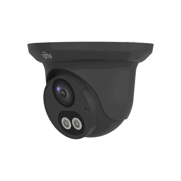 IPC3614LB-AF28K-DL-BK Uniview Dual Light IP Turret Camera with Mic, Kit Camera, NDAA - Image 2