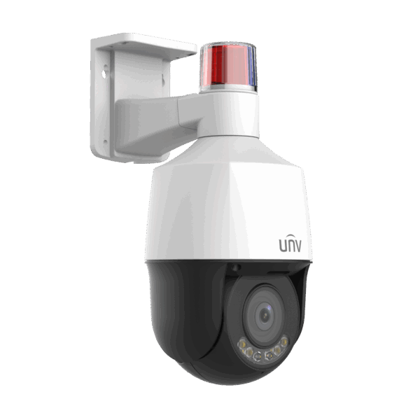 IPC6324LWH-AX5C-VG2 UNV 4MP Wise-ISP Tri-Guard Active Deterrence IP PTZ, NDAA - Image 2