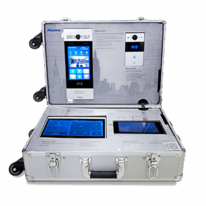 Akuvox Training Kit with X915, E12, IT88 and C313 in a Travel Case (Demo Model)