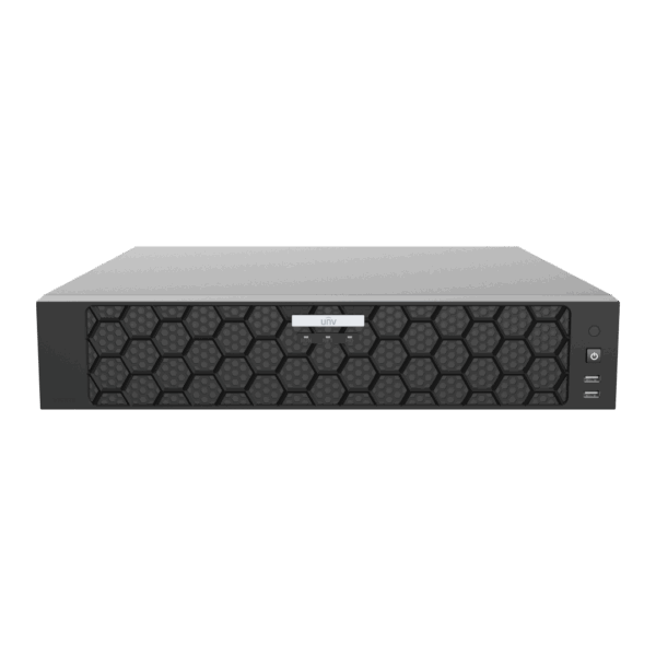 NVR504-32E-P24-IQ Uniview 32 Channel AI NVR, IQ Series with 24 Port PoE, 4 SATA, AI Functions, NDAA