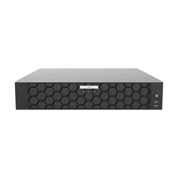 NVR504-64E-P24-IQ Uniview 64 Channel AI NVR, IQ Series with 24 Port PoE, 4 SATA, AI Functions, NDAA