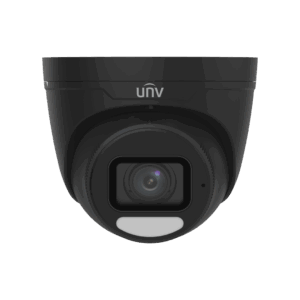 IPC3638SE-ADF28K-WP-I1-BK Uniview 8MP OwlView PLUS IP Turret Dome Camera, Black, with WISE ISP, NDAA