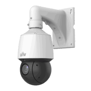 IPC6424SR-X25-VF-B Uniview 4MP Lighthunter IP PTZ Camera with Wall Mount Included, NDAA