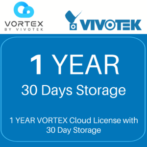 VX-CS30D-1Y Vortex 30 Days Cloud Storage One Year License