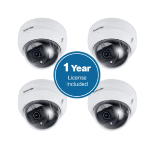 VXK4D6A-1Y Vivotek Vortex Direct to Cloud Surveillance Starter Kit with 4 Cameras, NDAA and TAA