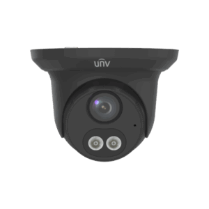 EC-T4F28DL-BK UNV 4MP Dual Light IP Turret Dome Camera, BLACK, NDAA