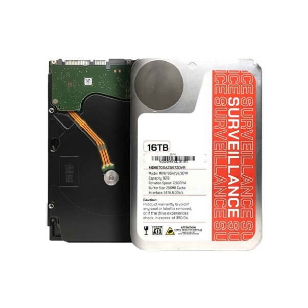 MDSC-16TB-R Refurbished 16TB Surveillance Hard Drive, 3 Year Warranty
