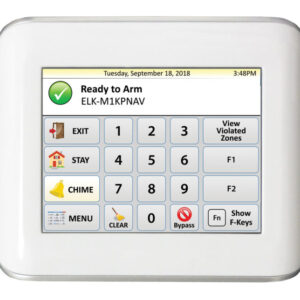 ELK-M1KPNAV Elk Navigator Touchscreen Keypad for M1 Control Systems