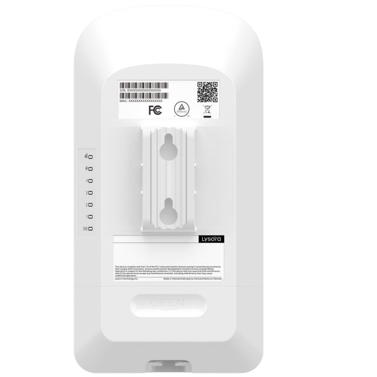 Lysora CPE3-P 5GHz Wireless Bridge Outdoor CPE, NDAA - Image 2