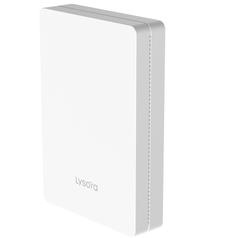 Lysora L7-W Dual Band Gigabit Wall Mount WiFi Access Point, 1560 SqFt., NDAA