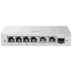 Lysora LCS-4GS-P 6 Port Gigabit Smart PoE Switch