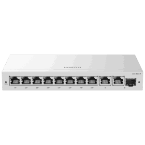 Lysora LCS-8GS-P 10 Port Gigabit Smart PoE Switch